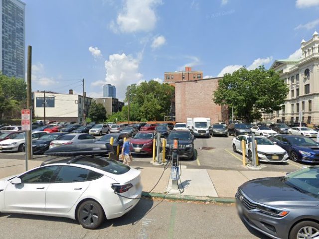 ChargePoint Charging Station in Jersey City New Jersey