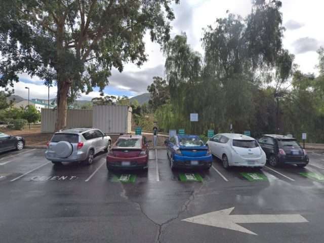 ChargePoint Charging Station in Riverside California