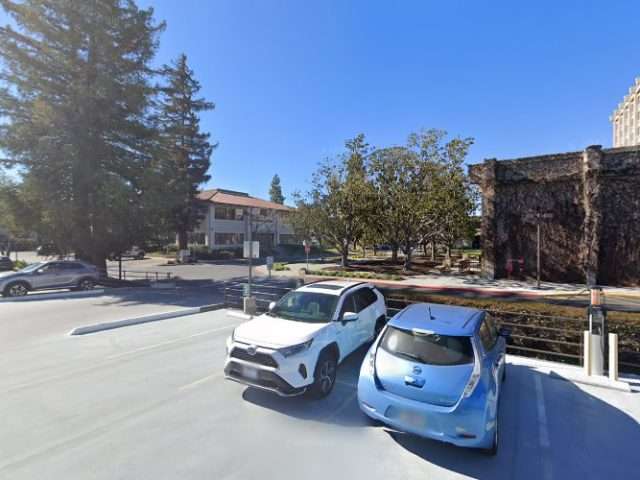 ChargePoint Charging Station in Palo Alto California