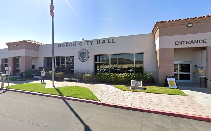 City of Norco City Hall EV Charging Station at 2870 Clark Ave