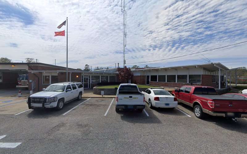 Alexander City Fire Department EV Charging Station at 38 Court Square