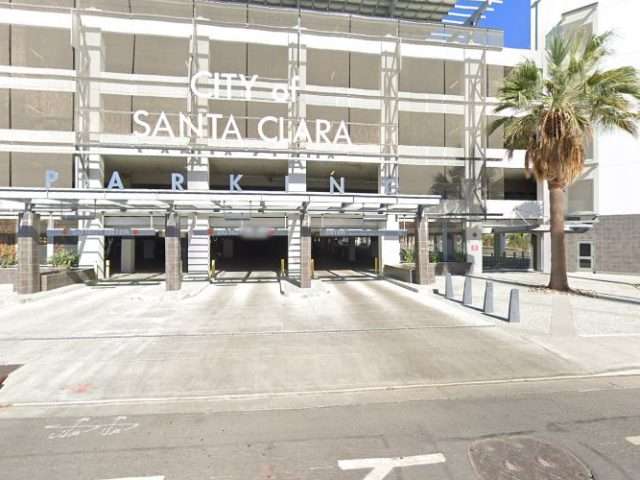 City of Santa Clara Tasman Garage in Santa Clara California