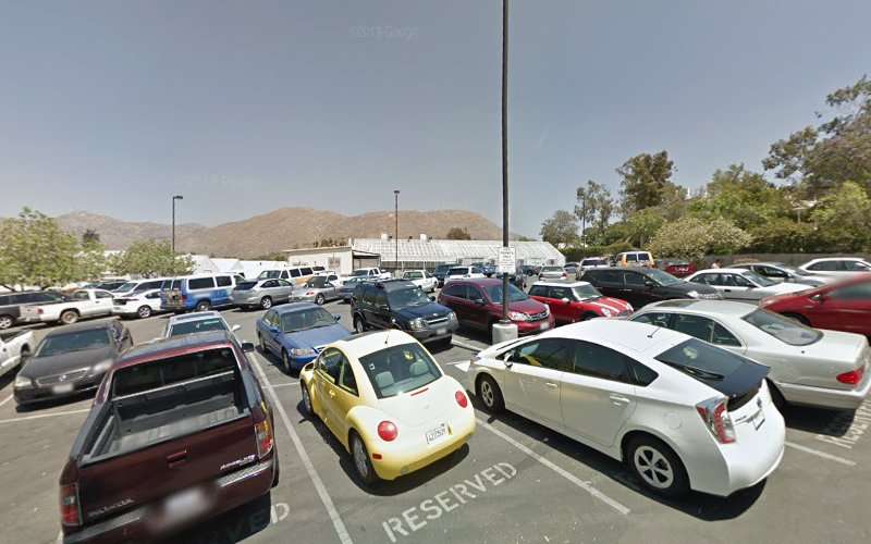 UCR Lot 11 EV Charging Station at E Campus Dr