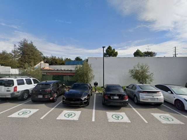Tesla Destination Charger in Santa Cruz California