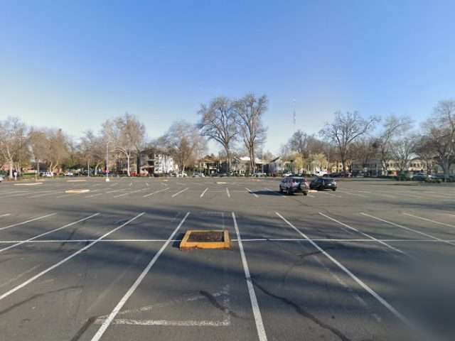 Jury duty parking lot in Sacramento California