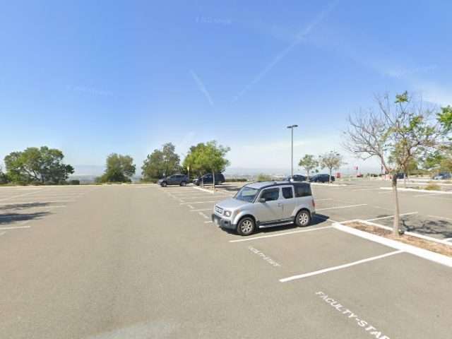 Parking Lot B, CSU East Bay in Hayward California