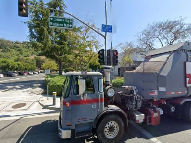 Workman Mill Rd and Crossroads Pkwy N in City of Industry California