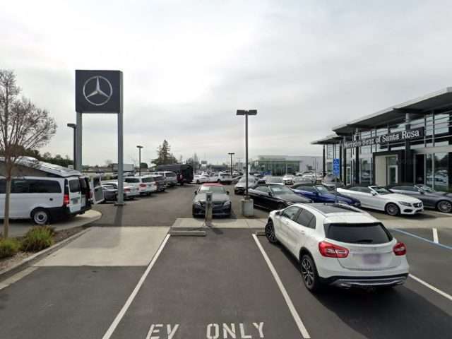 ChargePoint Charging Station in Santa Rosa California