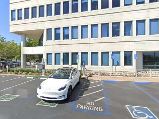 ChargePoint Charging Station in Redwood City California