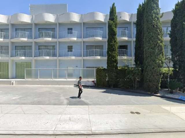 Tesla Destination Charger in West Hollywood California
