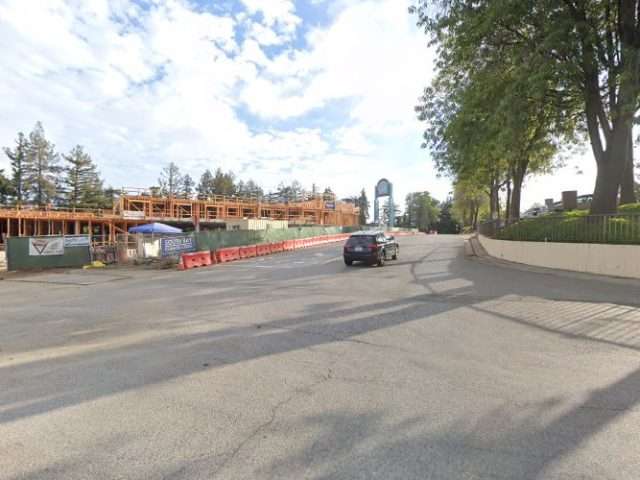 Tesla Destination Charger in Cupertino California