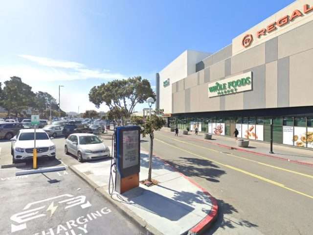 Shell Recharge Charging Station in San Francisco California