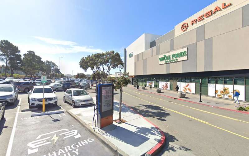 Shell Recharge Charging Station EV Charging Station at Parking lot