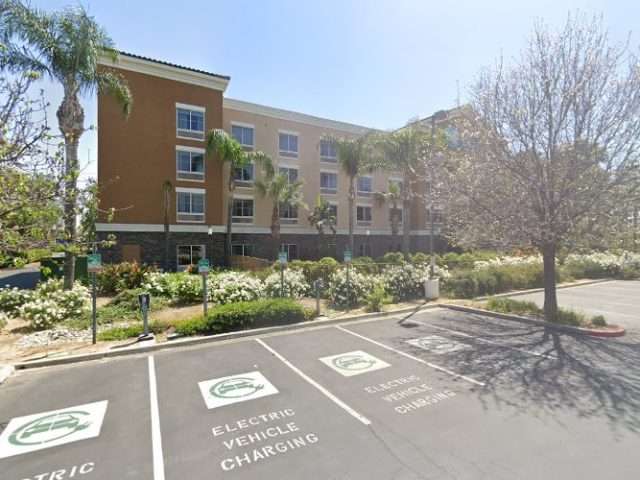 Tesla Destination Charger in Ontario California