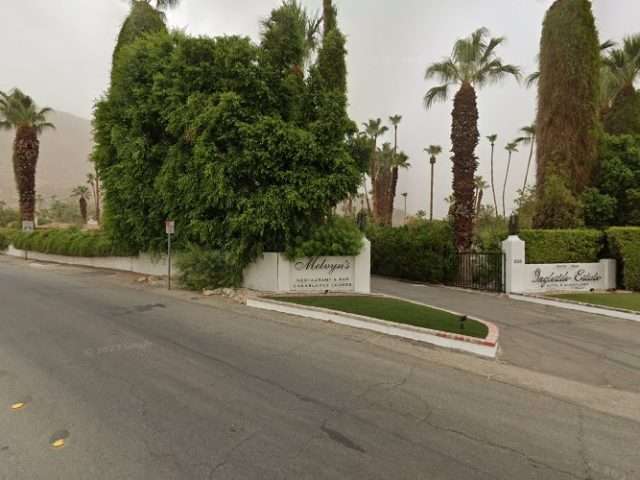 Tesla Destination Charger in Palm Springs California