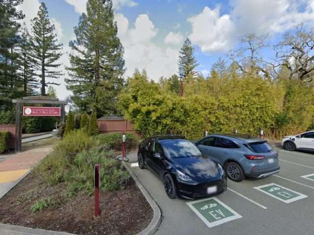 Tesla Destination Charger in Santa Rosa California