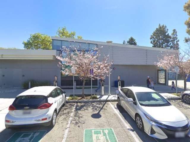 ChargePoint Charging Station in Palo Alto California