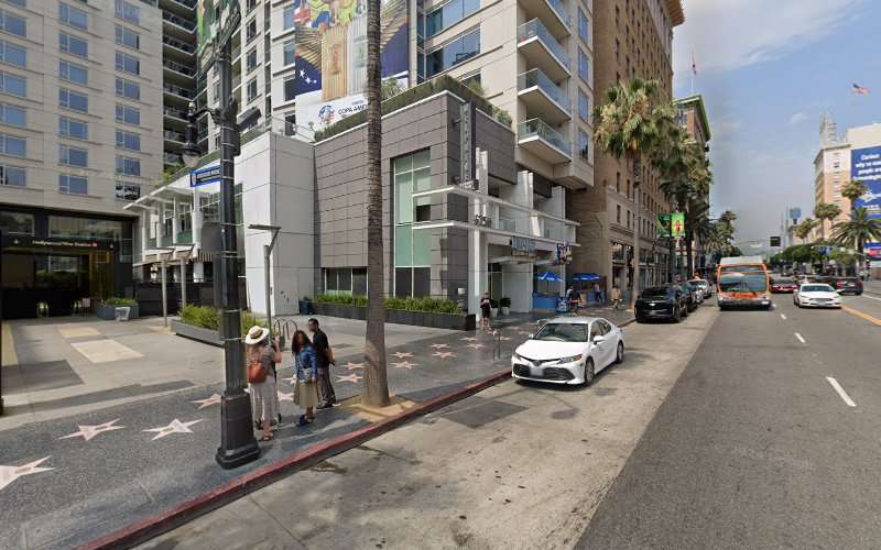 Tesla Destination Charger EV Charging Station at 6250 Hollywood Blvd