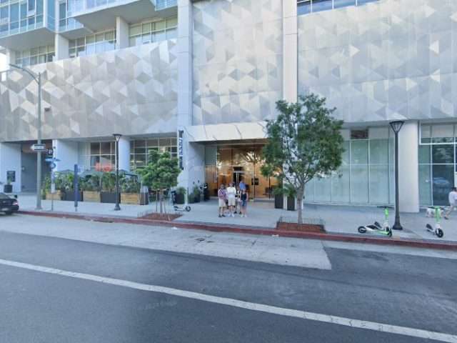 Tesla Destination Charger in Los Angeles California