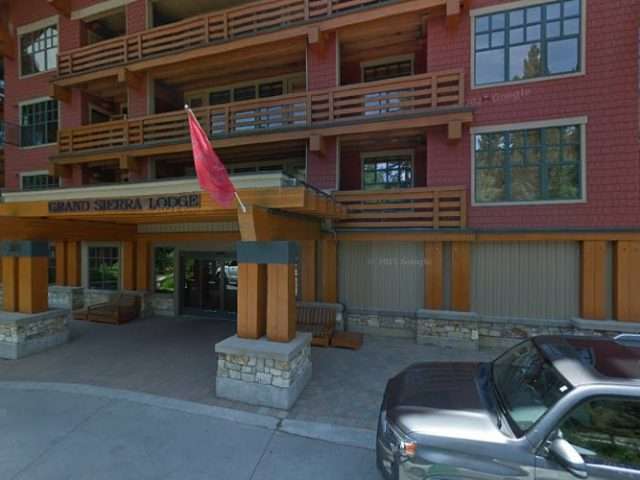 Tesla Destination Charger in Mammoth Lakes California