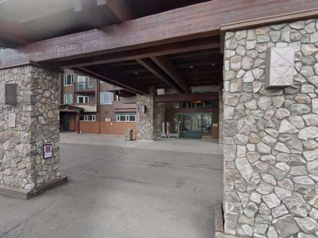 Tesla Destination Charger in Mammoth Lakes California