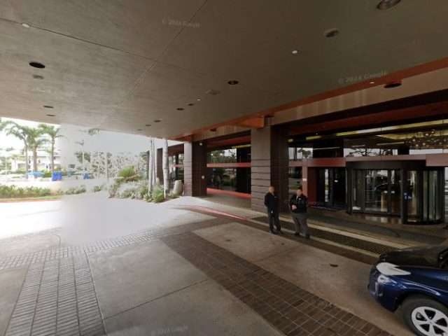 Tesla Destination Charger in Marina Del Rey California