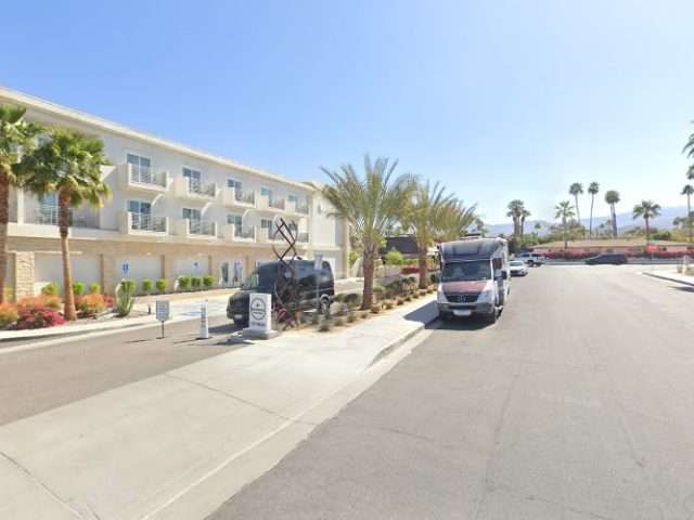 Tesla Destination Charger in Palm Desert California