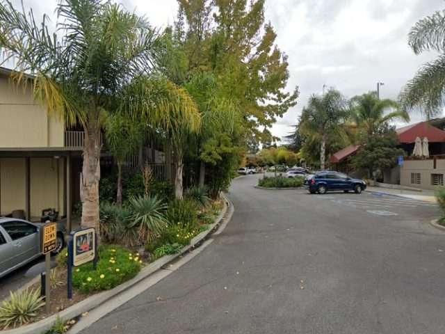 Tesla Destination Charger in Palo Alto California