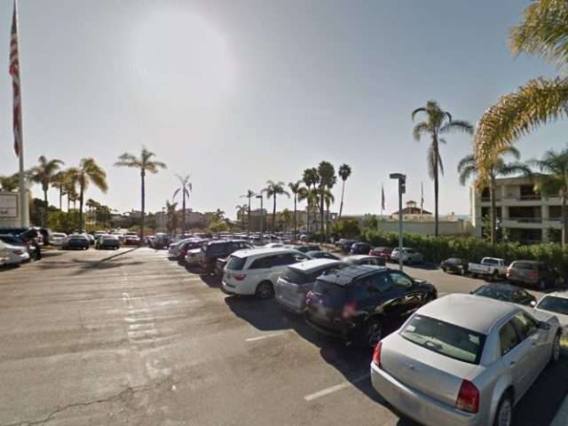 Tesla Destination Charger in Pismo Beach California