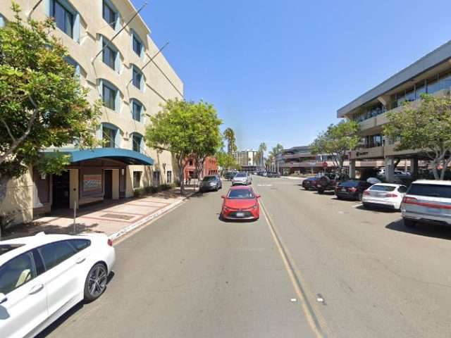 Tesla Destination Charger in La Jolla California
