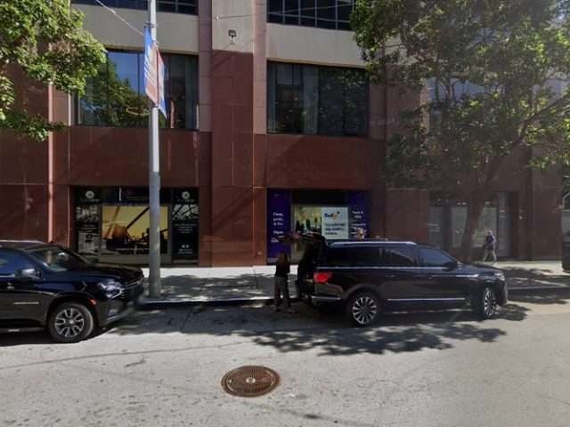 Tesla Destination Charger in San Francisco California