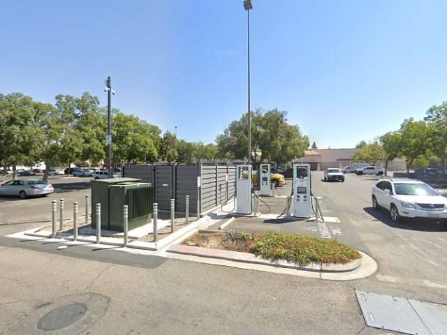 Electrify America Charging Station in Fresno California