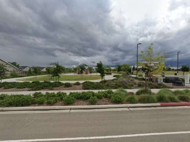 Electrify America Charging Station in Sanger California