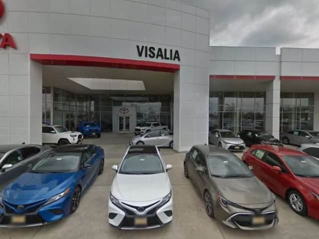 ChargePoint Charging Station in Visalia California