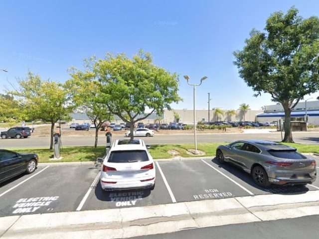 ChargePoint Charging Station in Santa Ana California