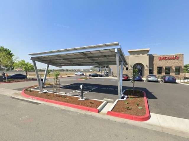 Tesla Destination Charger in Fresno California