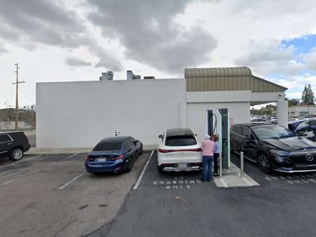 Electrify America Charging Station in Yorba Linda California