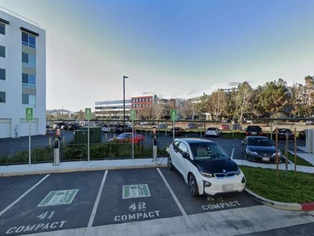 ChargePoint Charging Station in Pleasanton California