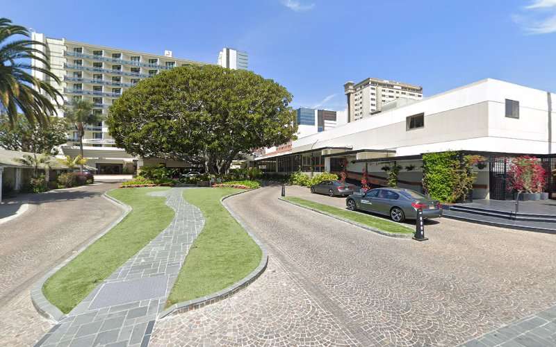Tesla Destination Charger EV Charging Station at 101 Wilshire Blvd