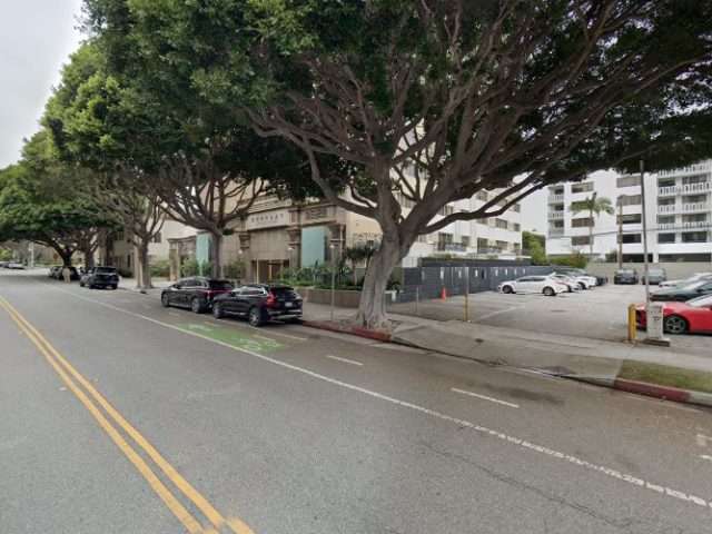 Tesla Destination Charger in Santa Monica California
