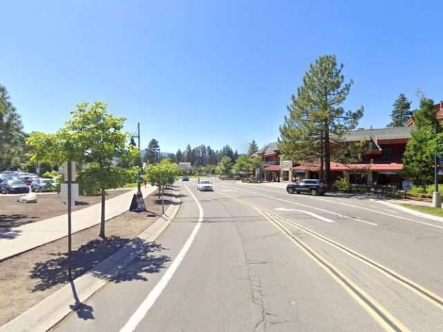 Tesla Destination Charger in South Lake Tahoe California
