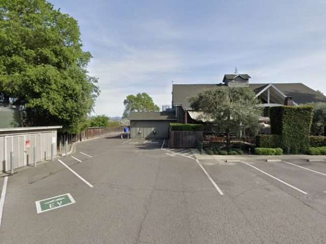 Tesla Destination Charger in St Helena California