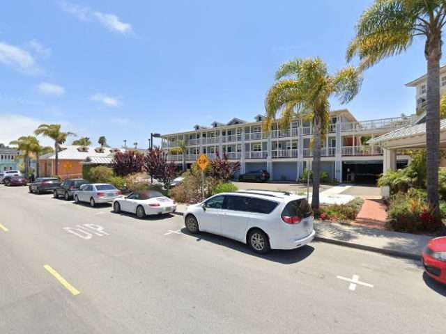 Tesla Destination Charger in Avila Beach California