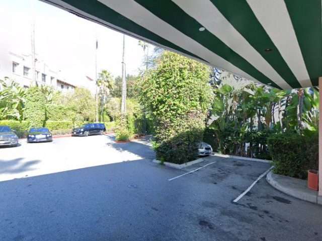 Tesla Destination Charger in Beverly Hills California