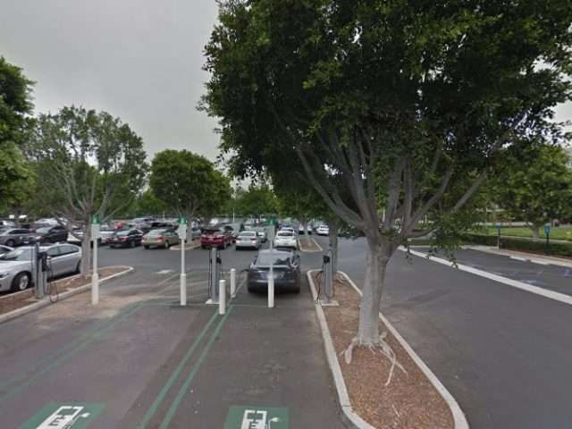 ChargePoint Charging Station in Irvine California
