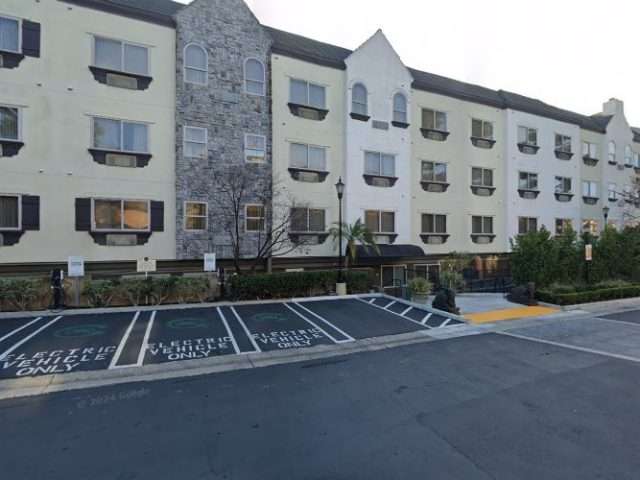 Tesla Destination Charger in Costa Mesa California