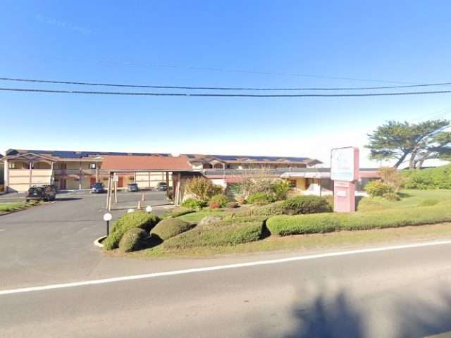 Tesla Destination Charger in Fort Bragg California