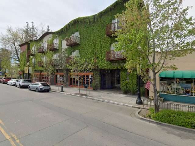 Tesla Destination Charger in Healdsburg California