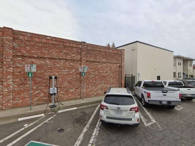 Electric Vehicle Charging Station in Woodland California