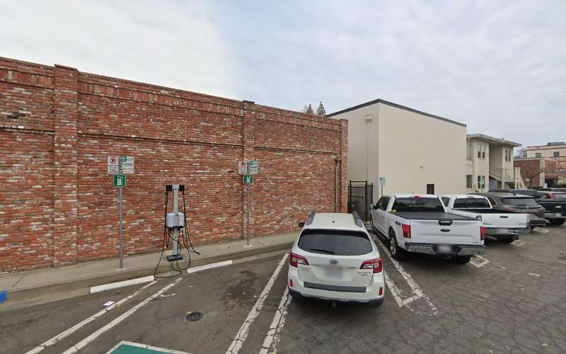 Electric Vehicle Charging Station EV Charging Station at 1st St